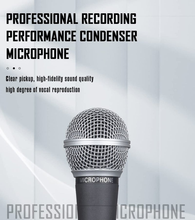 weymic Wm58 Classic Style Dynamic Vocal Instrument with Clean Sound, Metal Body Microphone (not with Cable) - Image 5